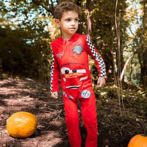Disney Pixar Cars Lightning McQueen Zip-Up Coverall