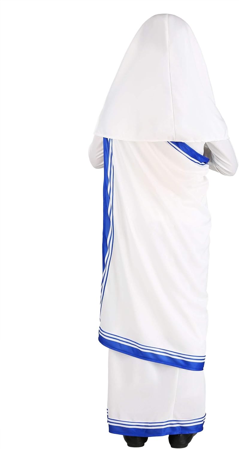 Fun Costume for Girls Mother Teresa Outfit Halloween Sari Dress
