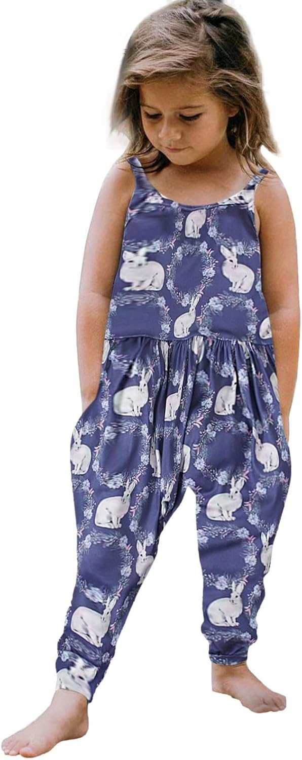 Easter Bunny Jumpsuit for Kids