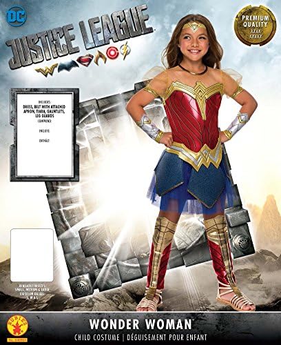 Wonder Woman Costume for Girls Justice League Premium Design