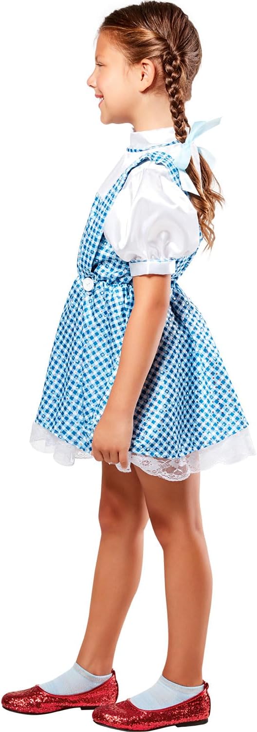 Sequined Blue Gingham Dorothy Costume