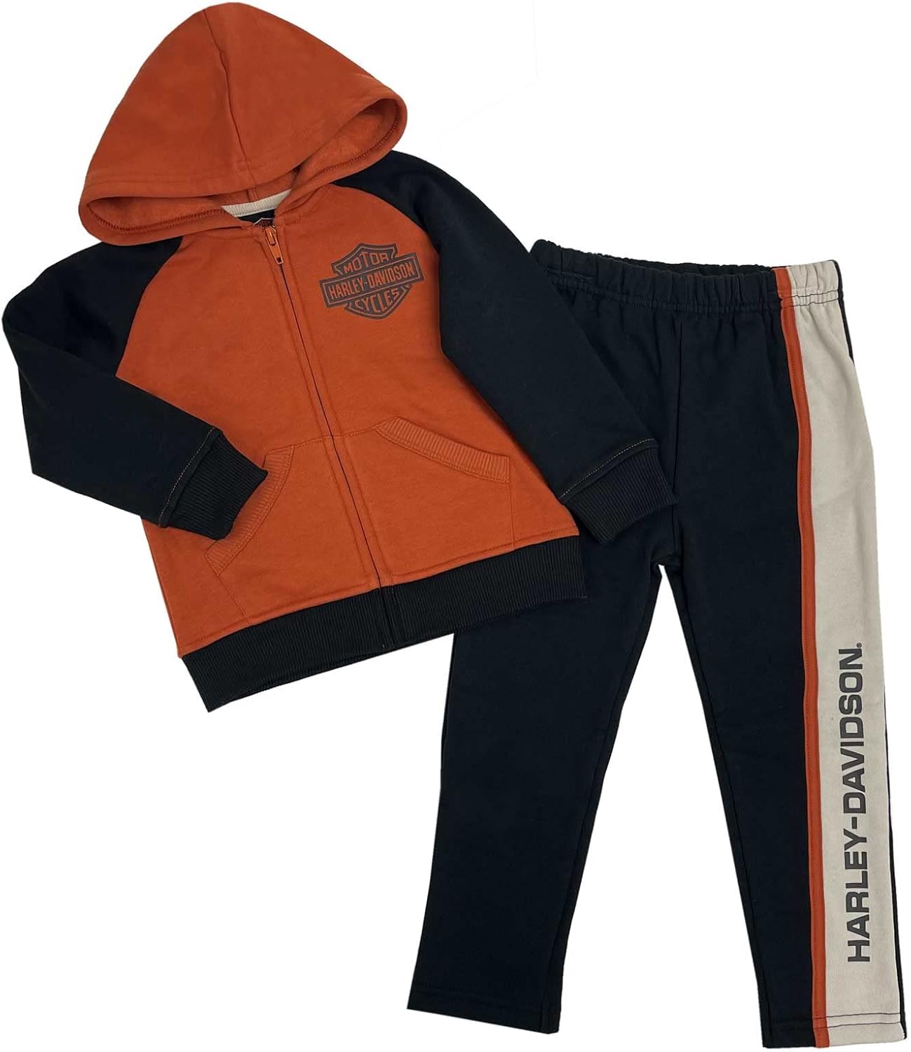 Perfectly Soft Toddler Fleece Hoodie Set with Dads Design