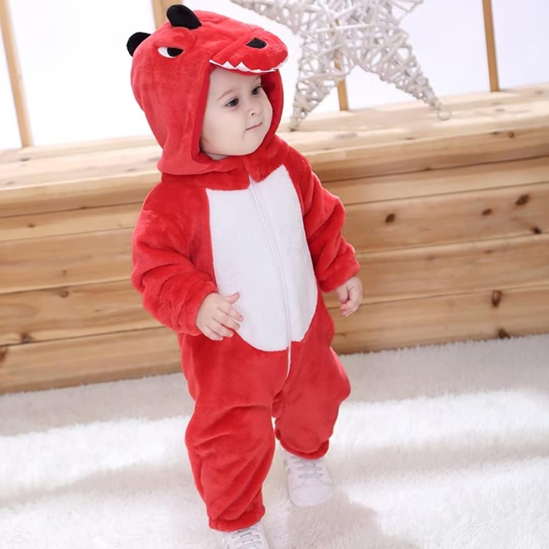 QIAONIUNIU Halloween Baby Dinosaur Romper 1-60 Months