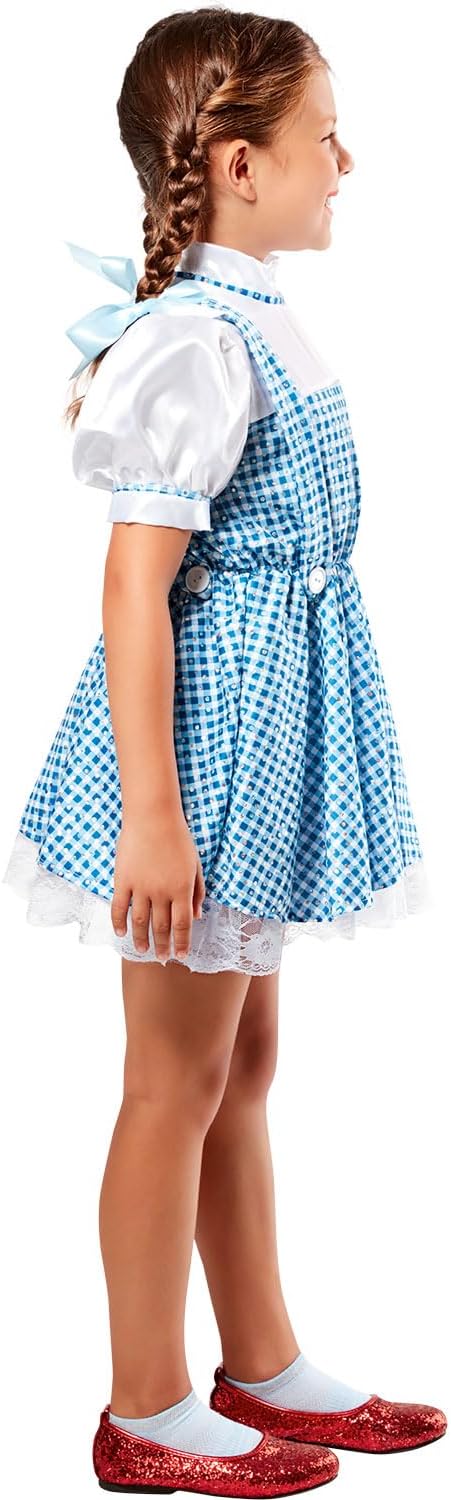 Sequined Blue Gingham Dorothy Costume
