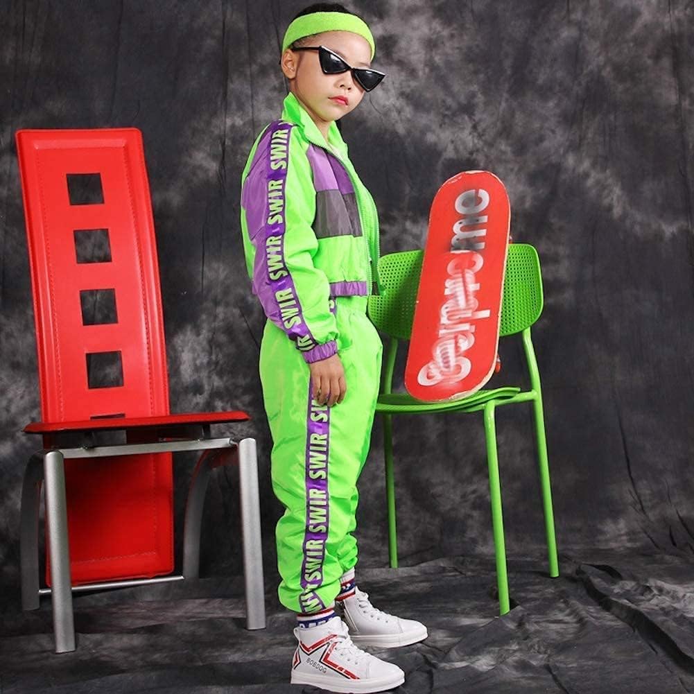 Dance Costumes Set for Girls Modern Hip Hop Style