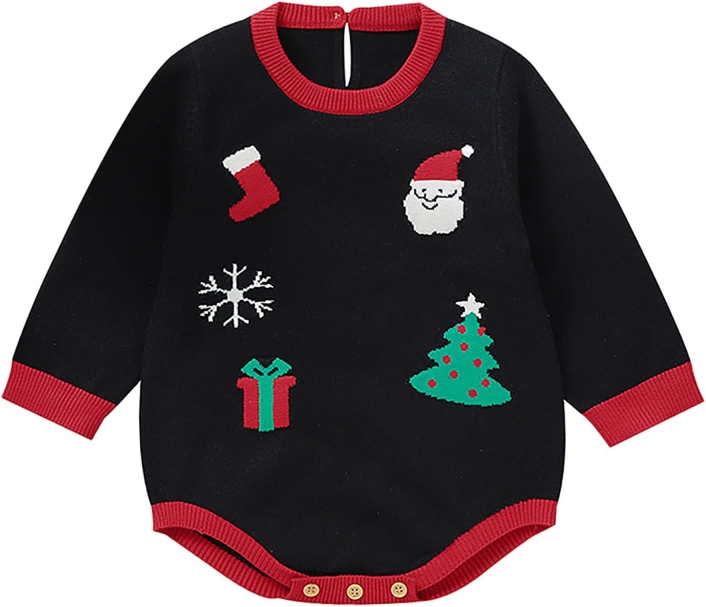 Organic Cotton Toddler Boys Long Sleeve Shirts Christmas Windy Winter Outfit