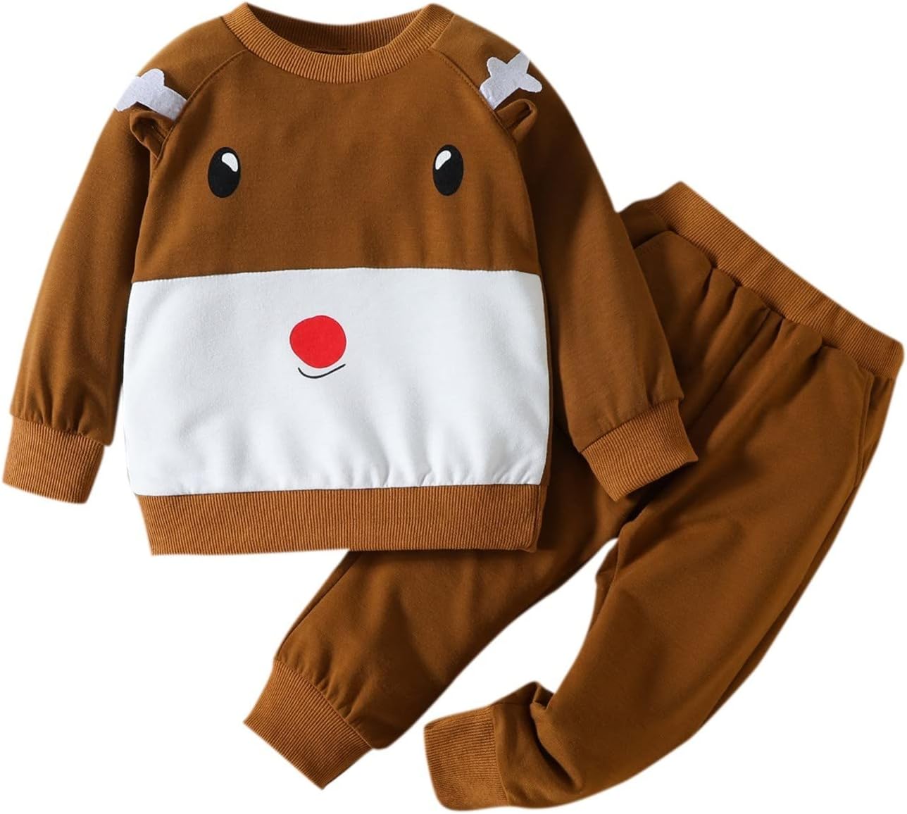 Winter Outfits for Kids Cute Tracksuit Set Toddler Boys Halloween Christmas