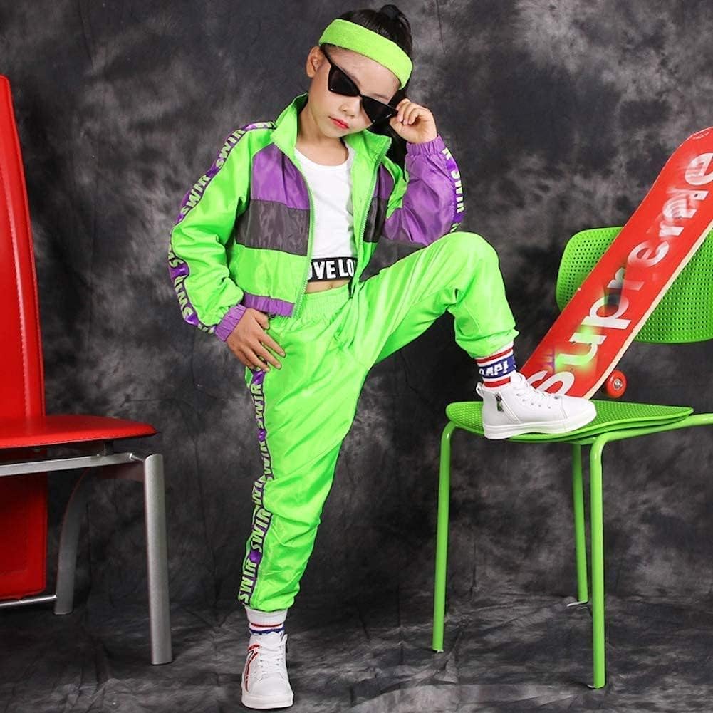 Dance Costumes Set for Girls Modern Hip Hop Style