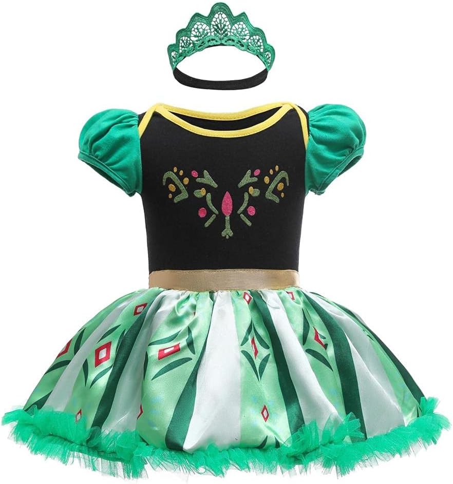 Stunning Princess Onesie Romper for Baby Girls