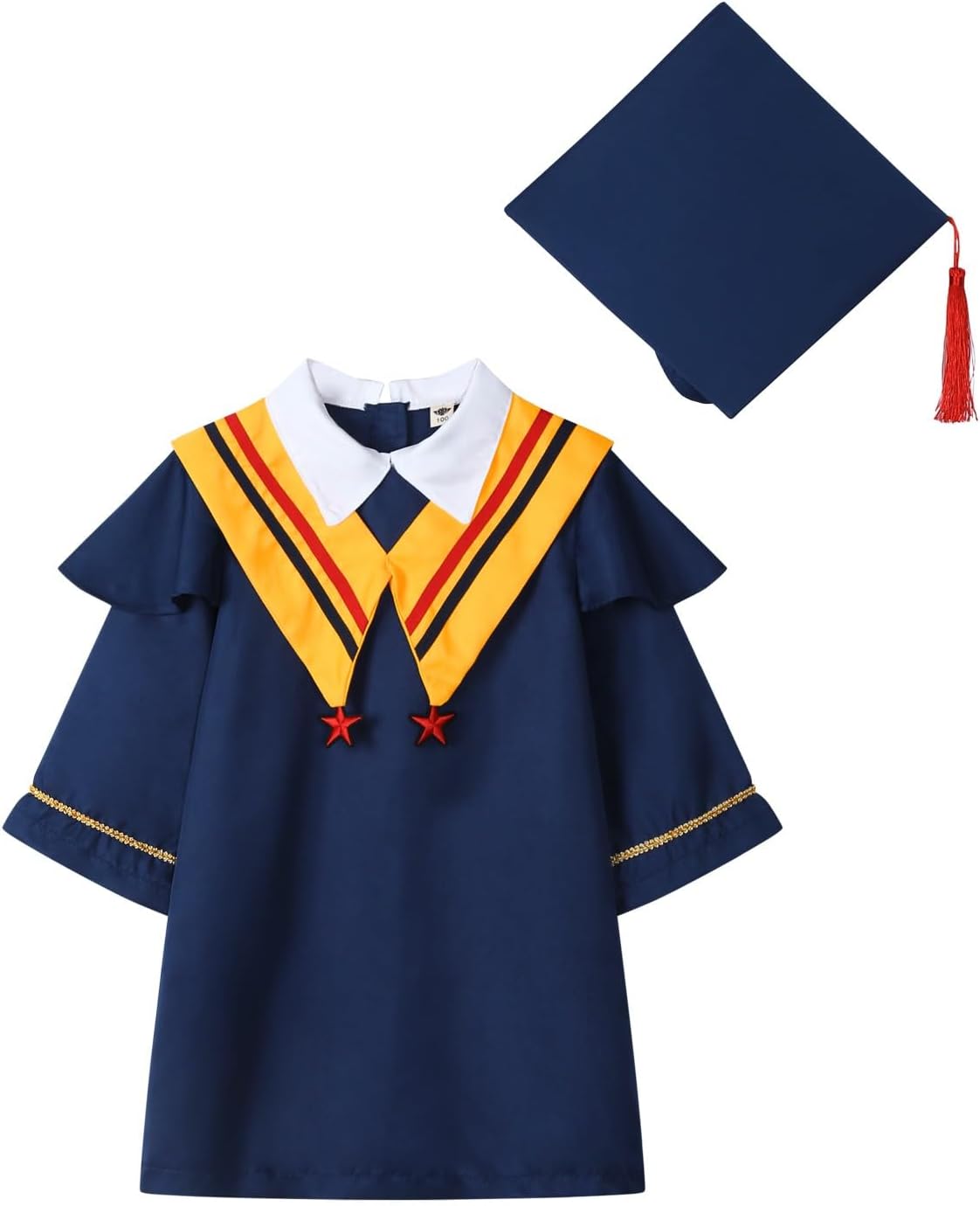 Kids Baby Boys Kids Preschool Kindergarten Graduation Gown Child