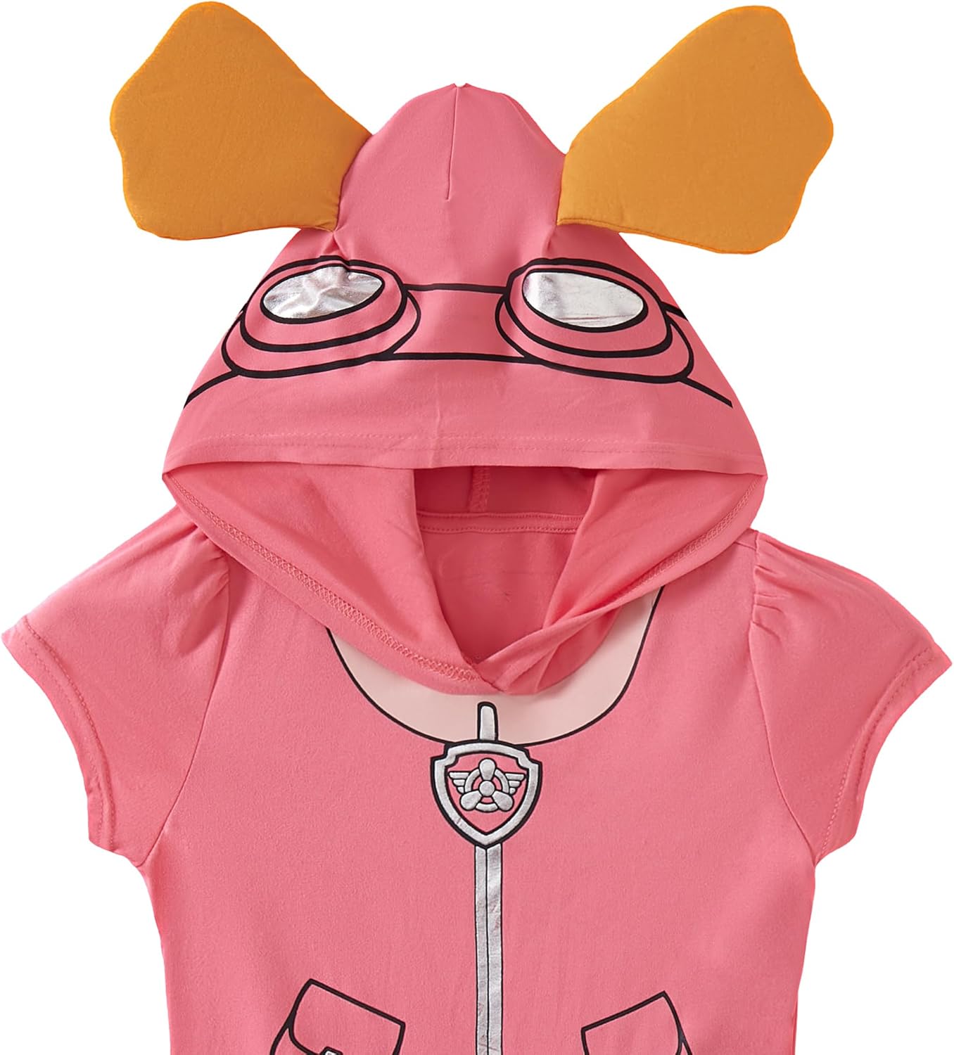 Paw Patrol Nickelodeon Girls Cosplay Hooded Telle Dress with Ears