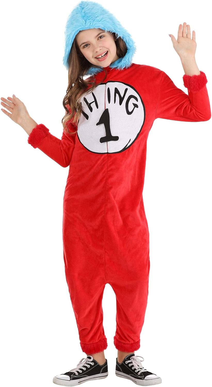 Dr Seuss Thing 1 2 Costume
