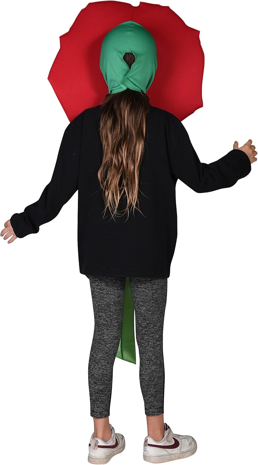 Rasta Impoya Red Rose Flower Child Costume Elegance for Everyone