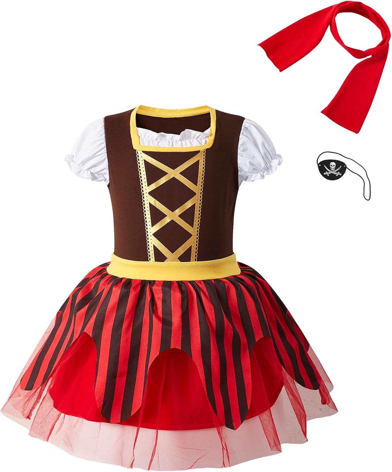 Auggle Toddler Pirate Outfit - Halloween Daily Fun for Kids