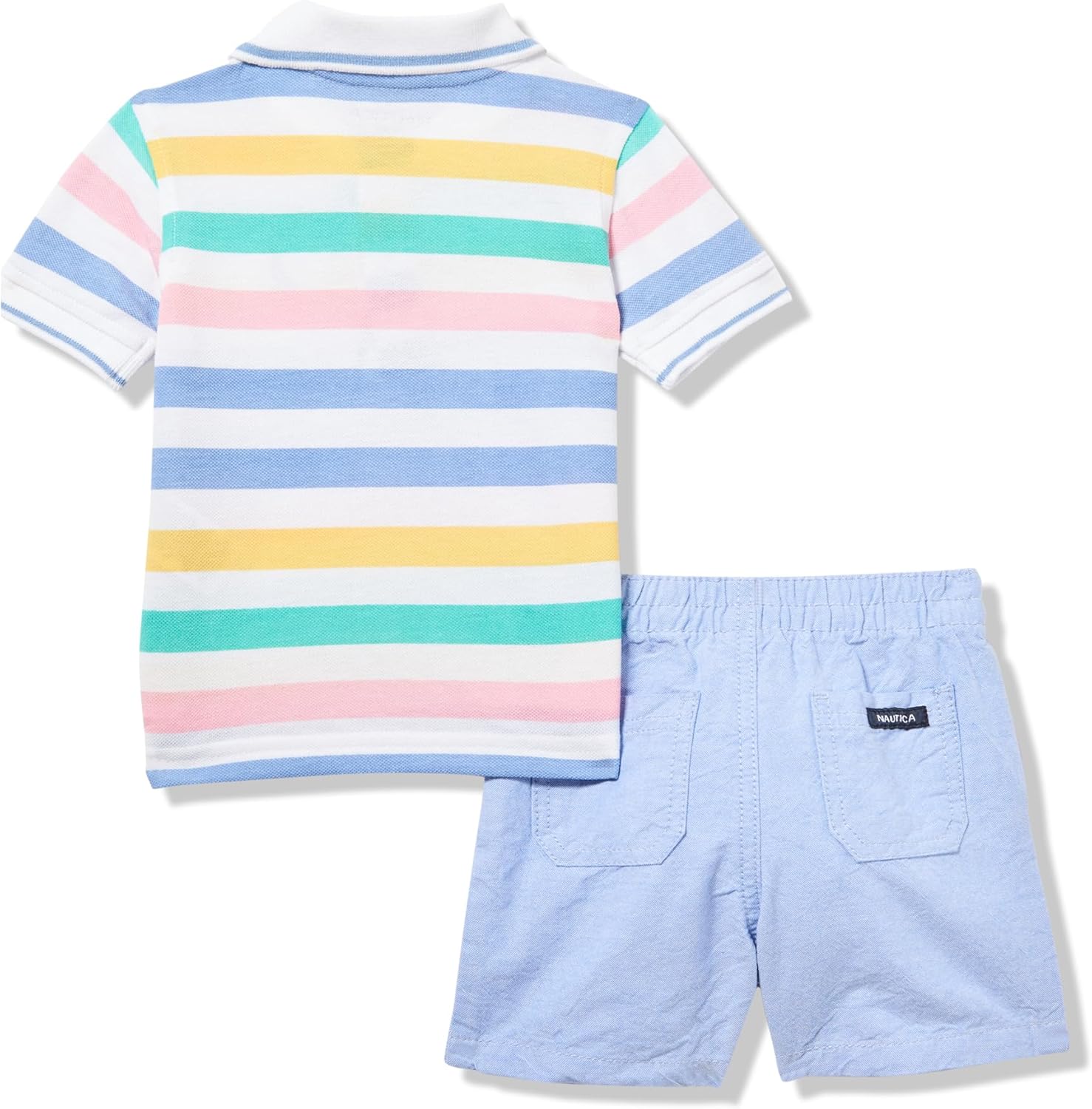 Nautica Boys 2pc Polo Short Set oceanic adventures boys essential