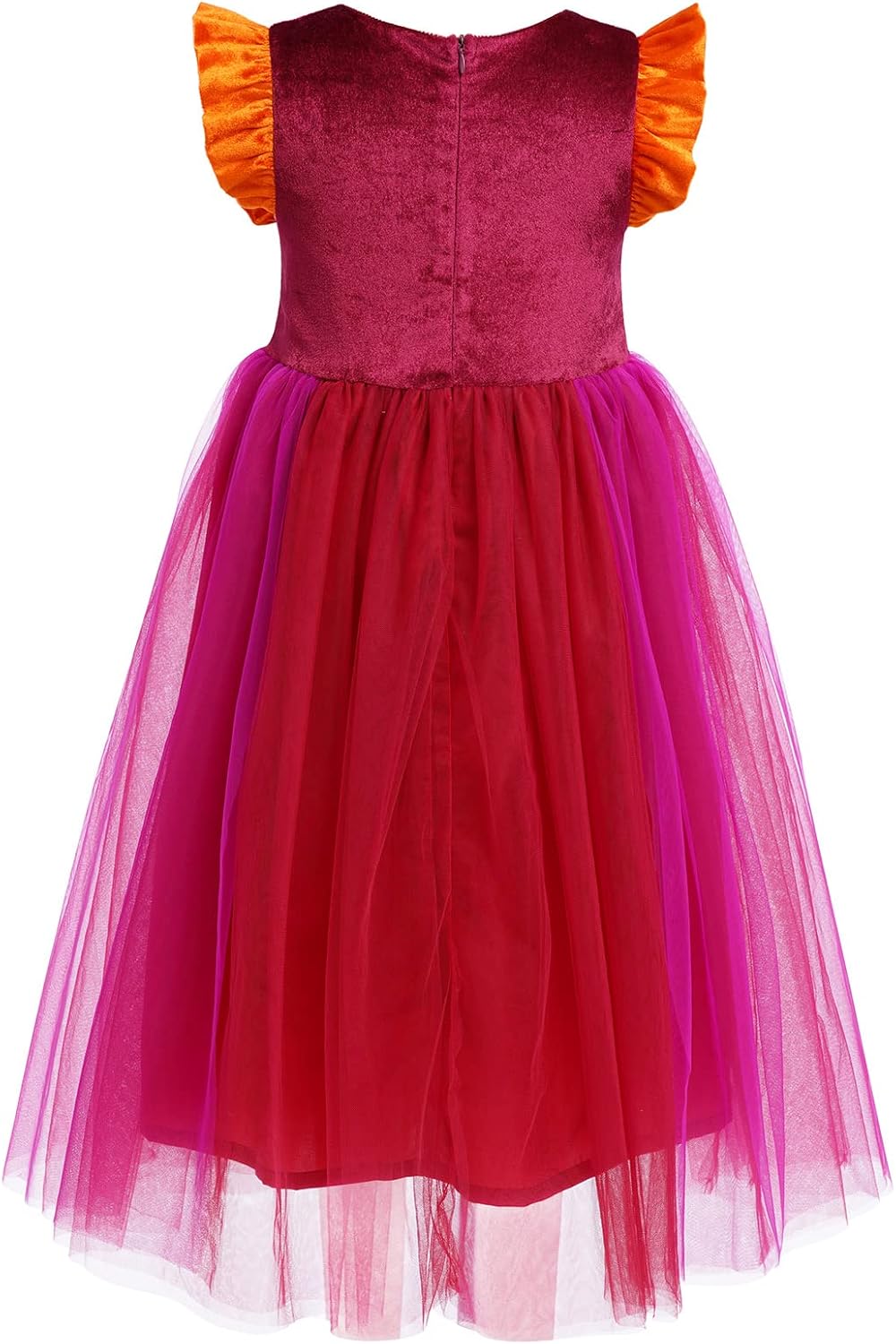 ODIZLI Halloween Kids Girls Tulie Dress costume with accessories