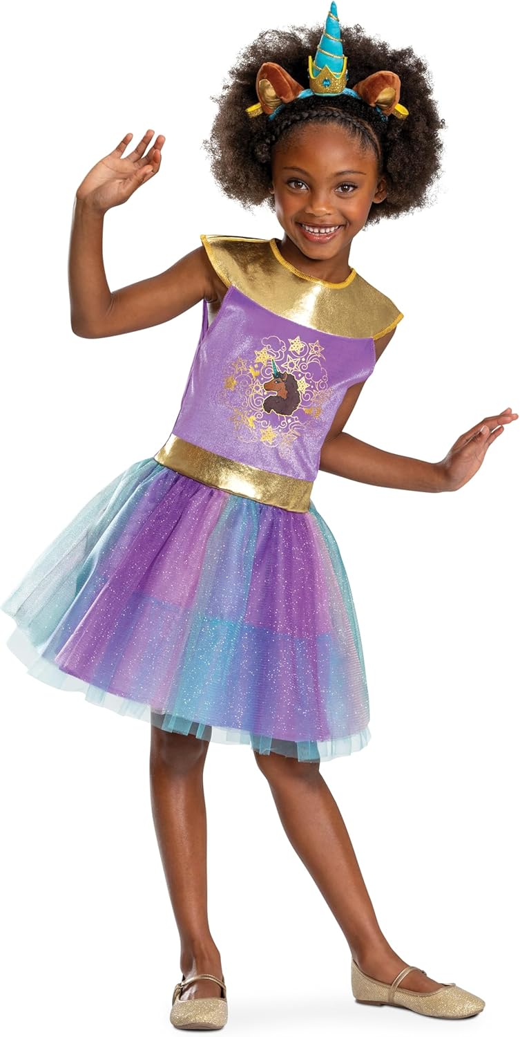 Disguise Girls Afro Unicorn Party Costume Magical GET link