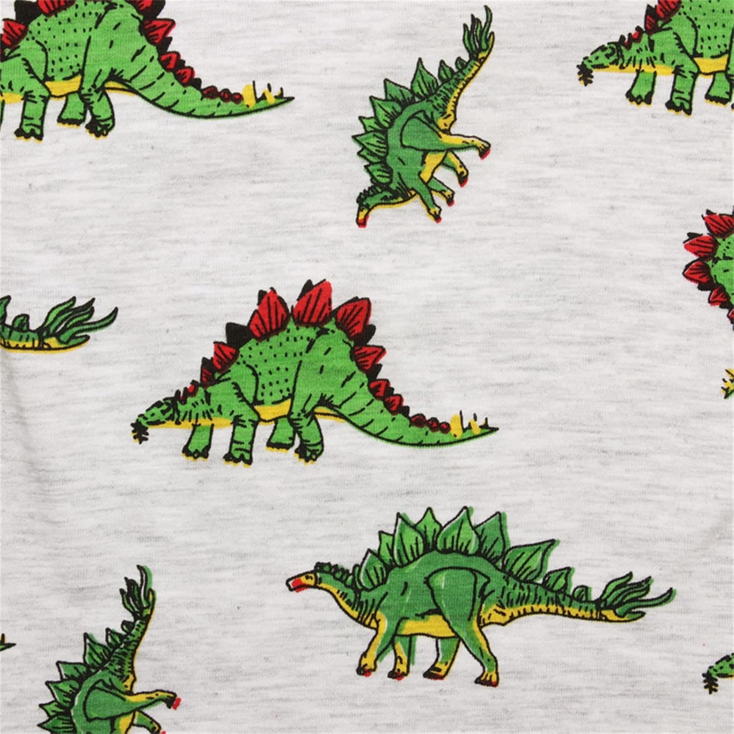 Toddler Boy Polka Dot Dinosaur Long Sleeve Romper Set