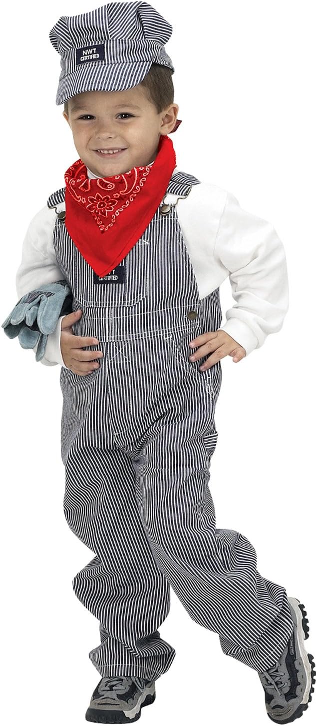 Aeromax Jr Train Engineer Costume Fun Dinosaur Fun for Kids