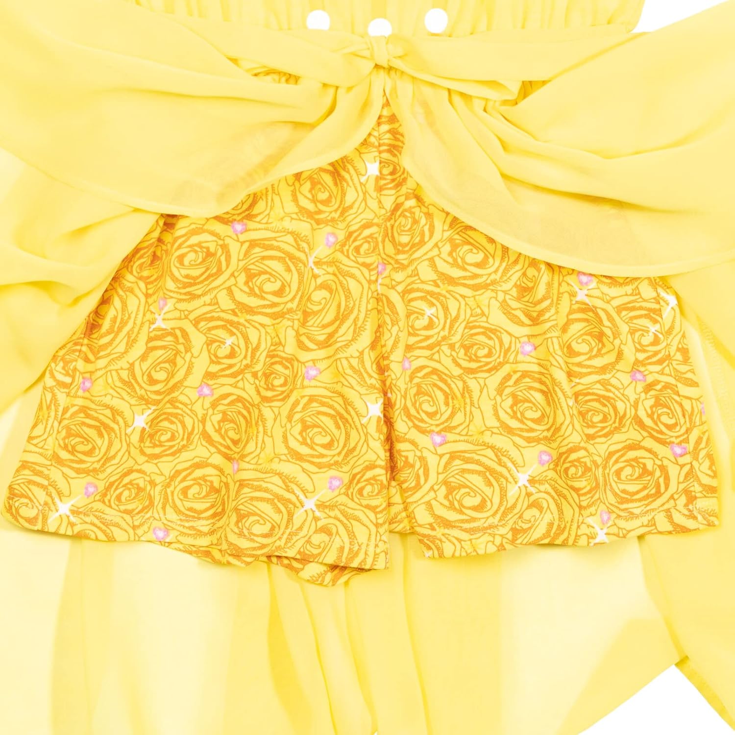 Disney Princess Girls Romper Skirt Overlay