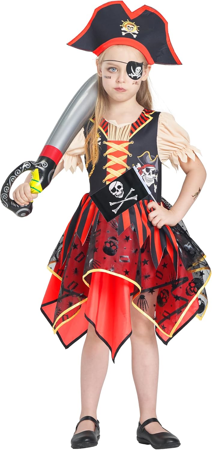 IKALI Kids Pirate Accessories Costumes Adorable Adidiorchack Adventure