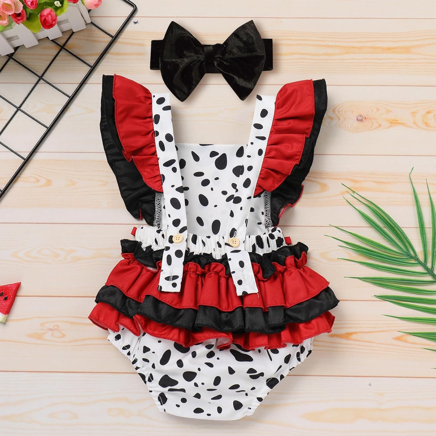 Little Dalmatian - First Birthday Halloween Costume