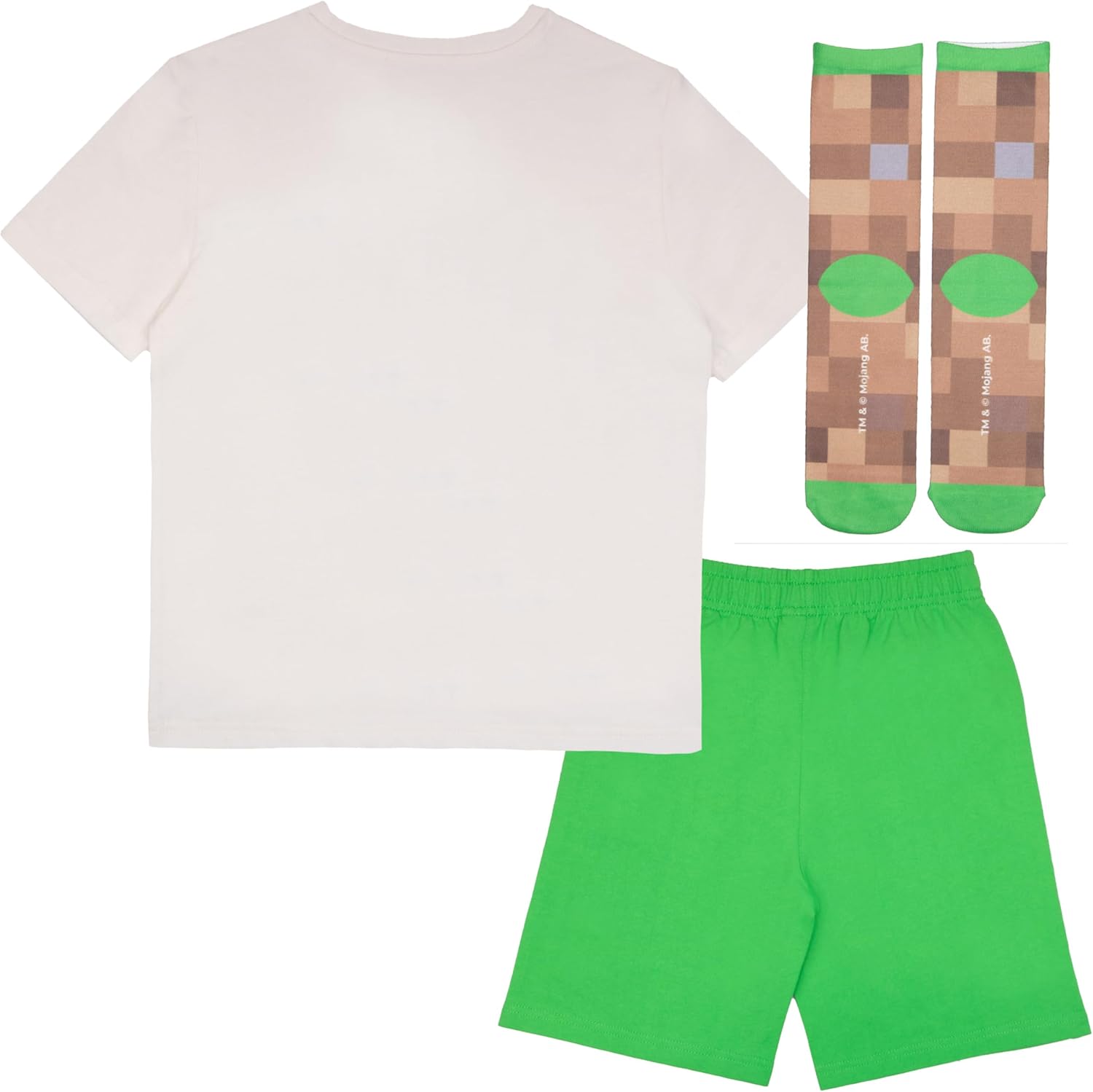 Minecraft Creeper Boys 3-Piece Summer Set Gamers Will Love It