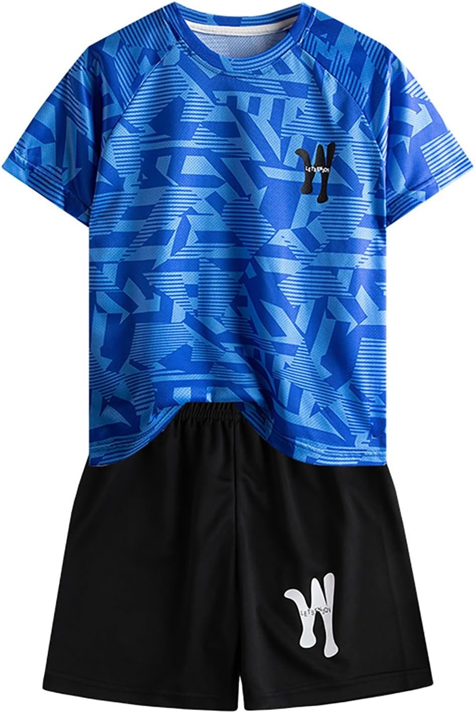 Quick-Drying Casual Runsuit for Kids T-Shirt Shorts
