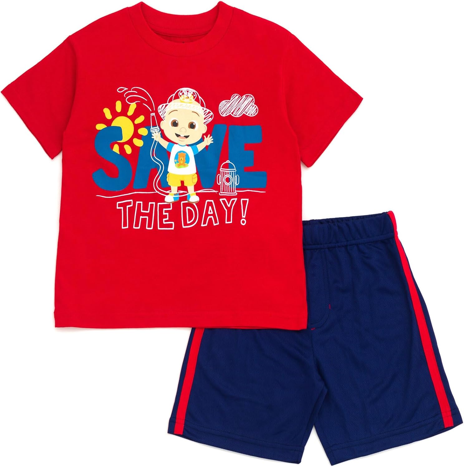 CoComelon JJ Cody Toddler Outfit - Comfortable Stylish Short Set