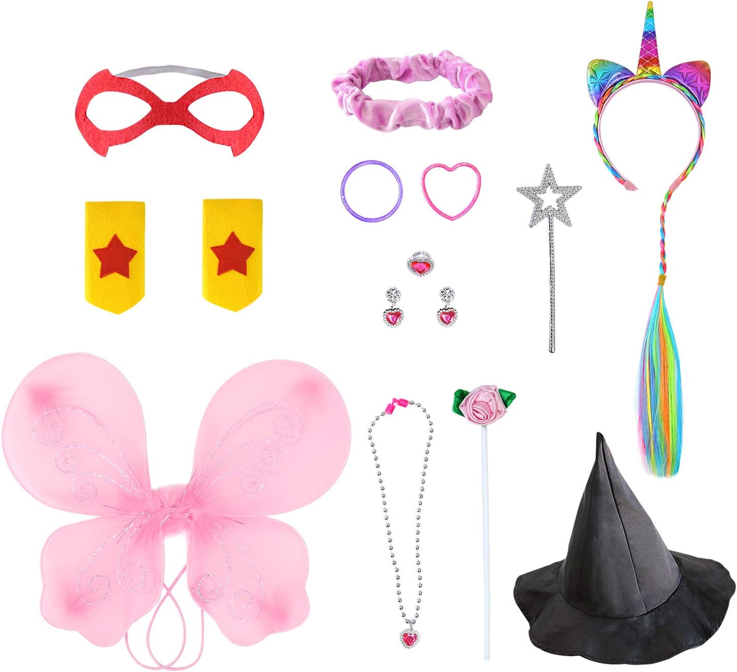 Curious Kids Princess Play Set with 24 Unique Costumes