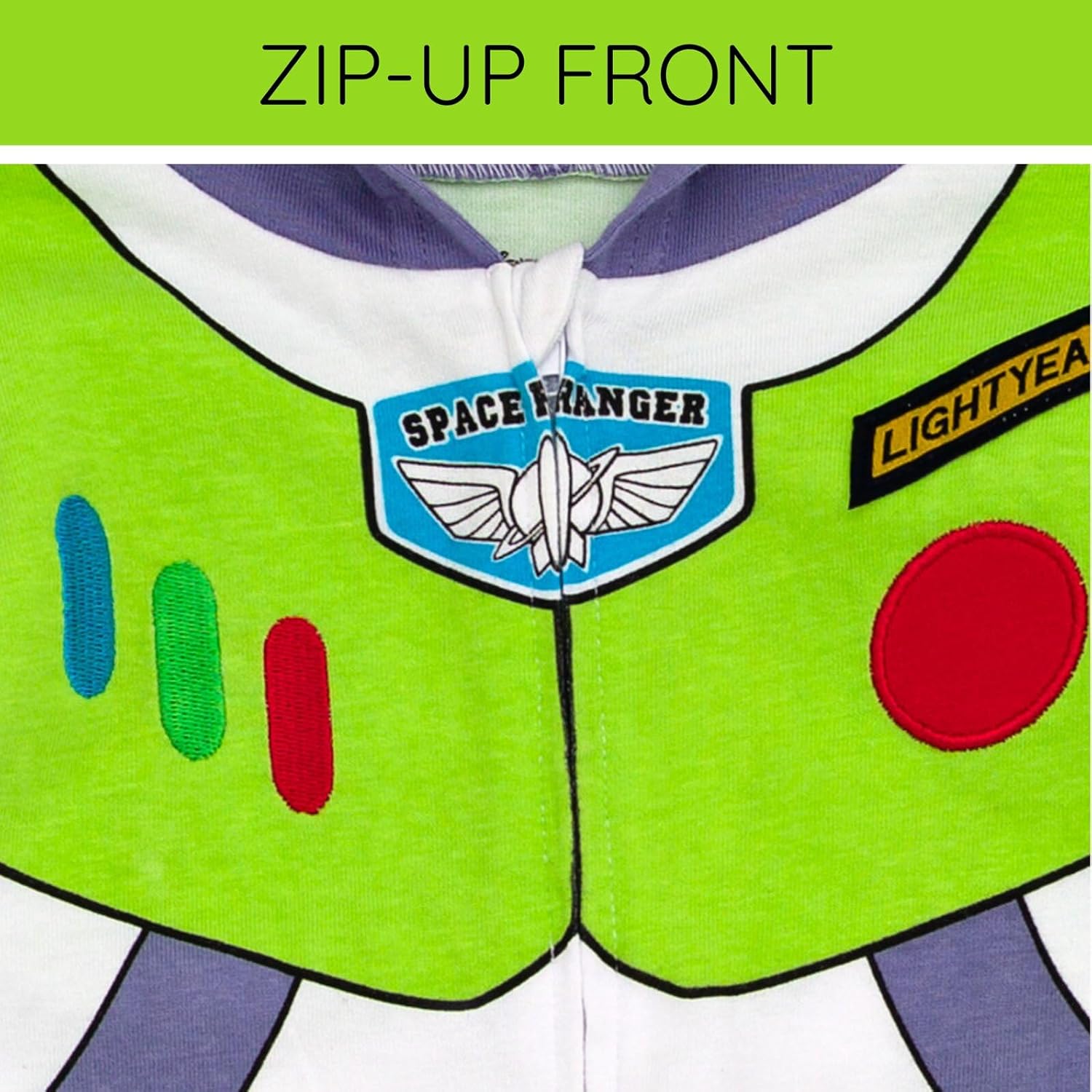 Disney Pixar Buzz Lightyear Cosplay Coverall Set