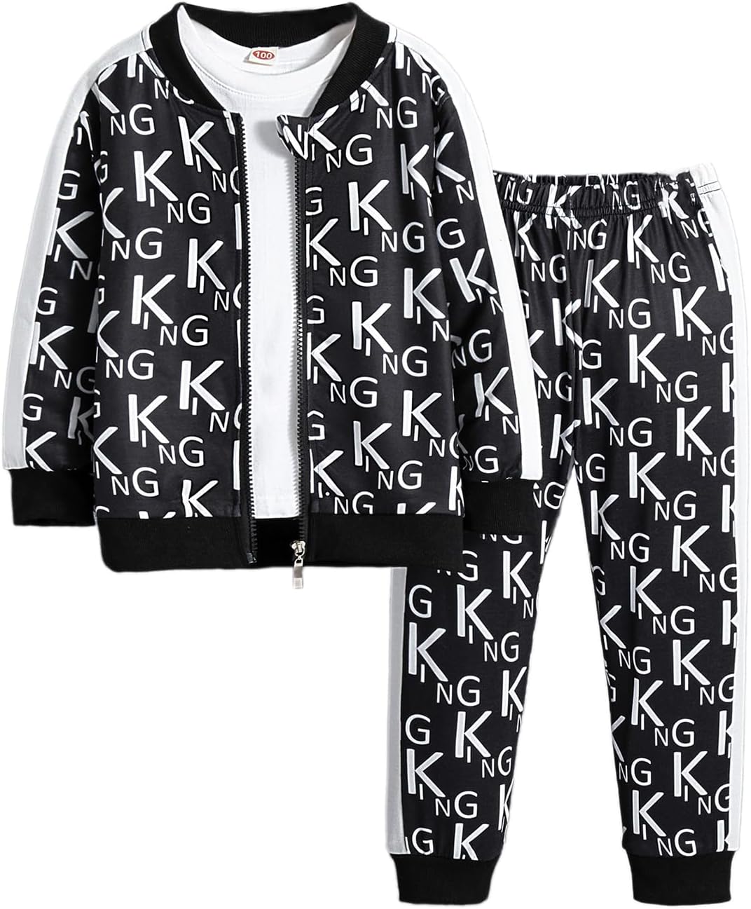 Comfort Style 2-Piece Jacket Jogger Outfit for Boys
