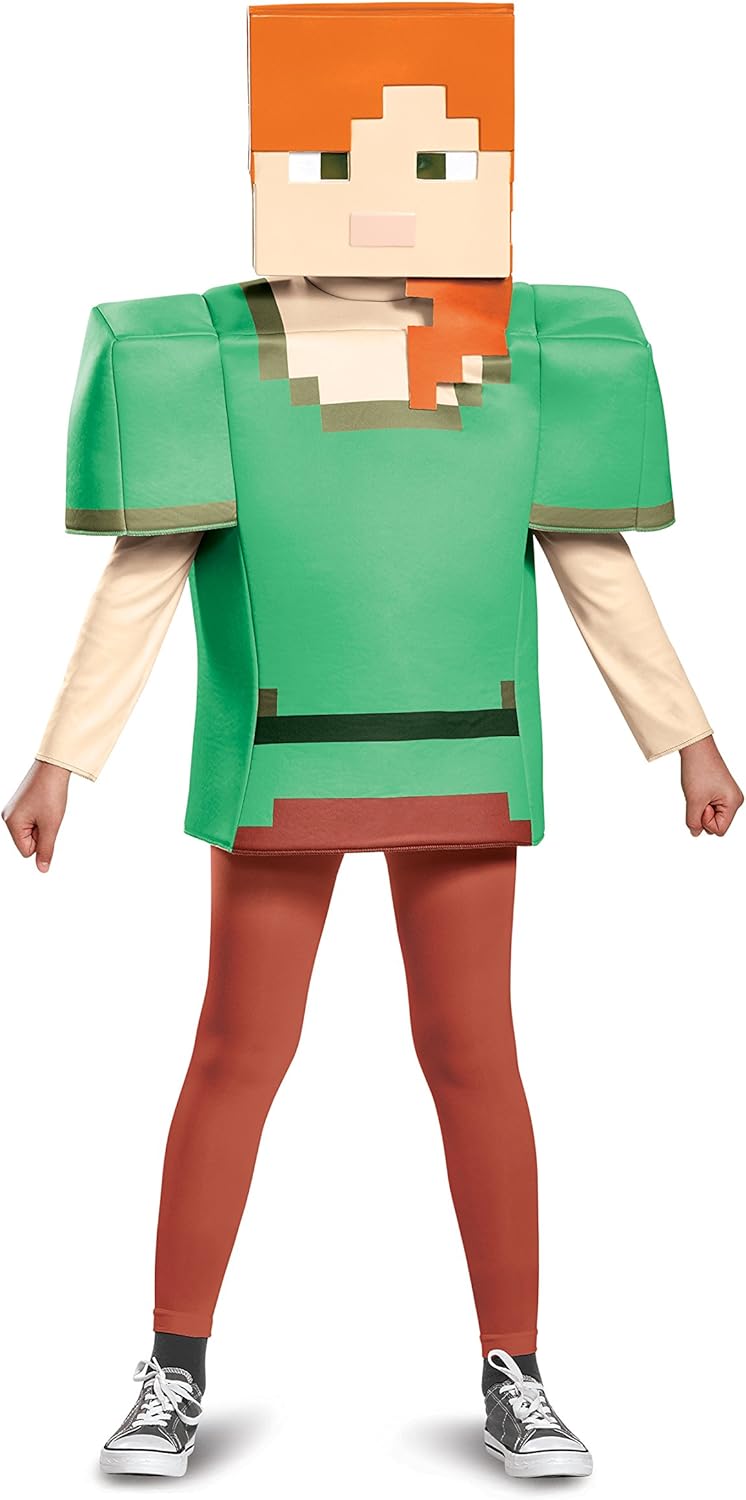 Custom Minecraft Alex Costume by Disguise Multicolored Thousand