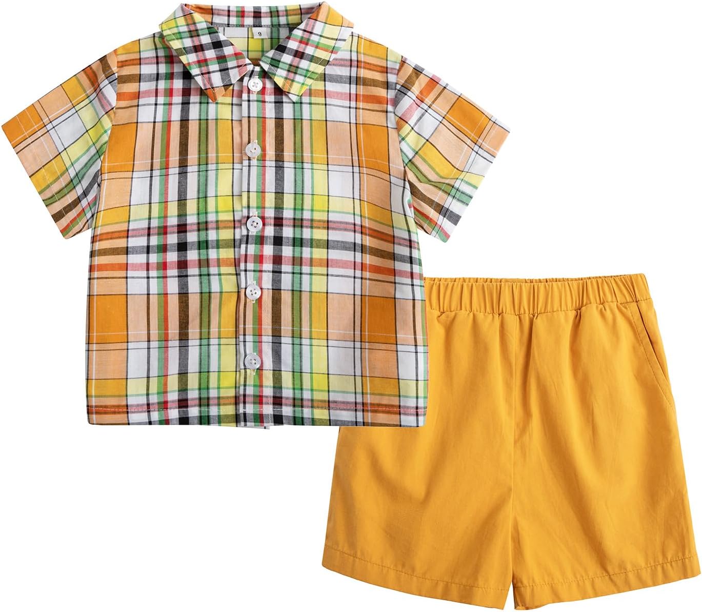 Bright Fun T-Shirt Shorts Set for Boys
