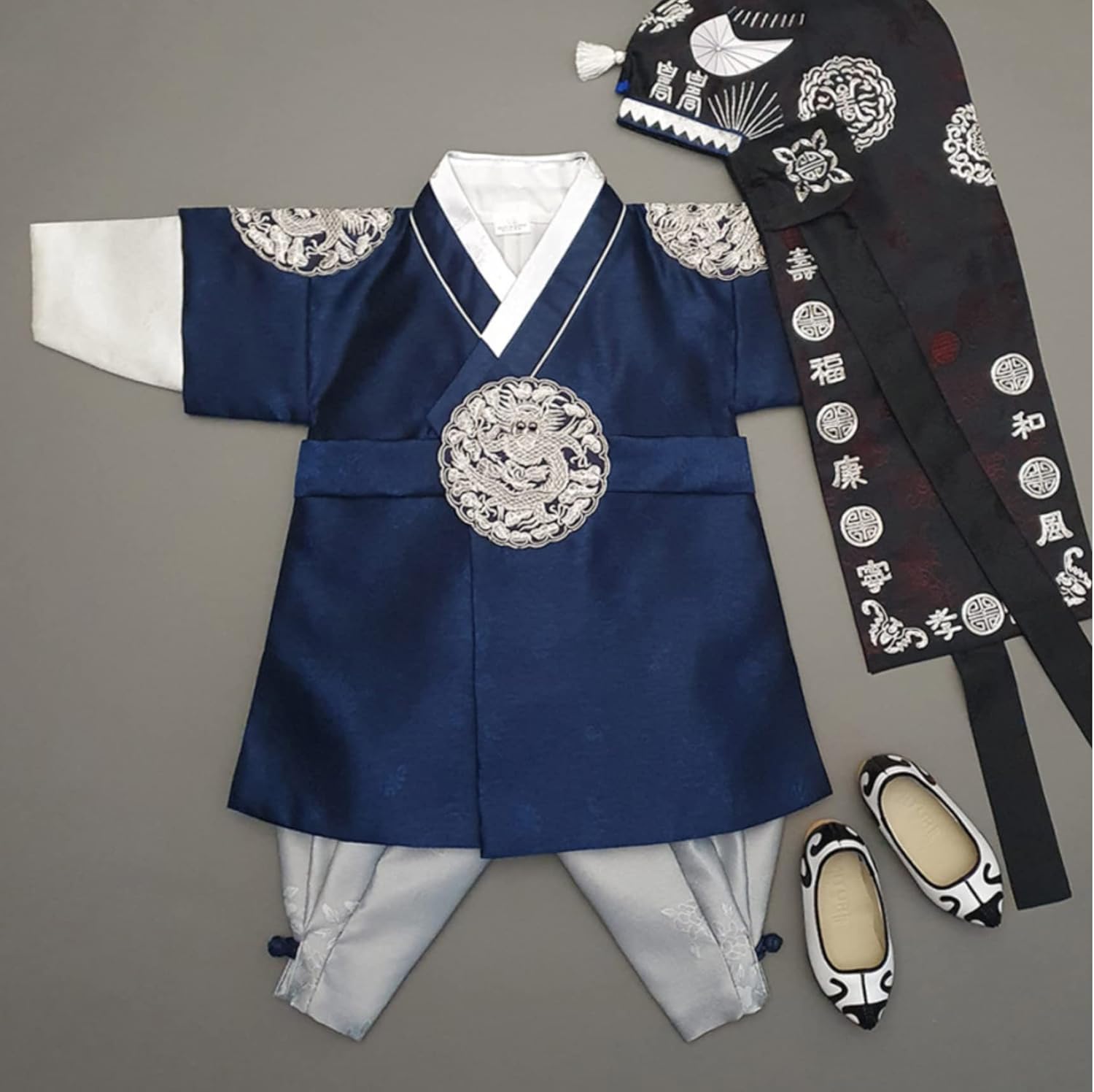 Festive Korean Style Baby Boys Hanbok