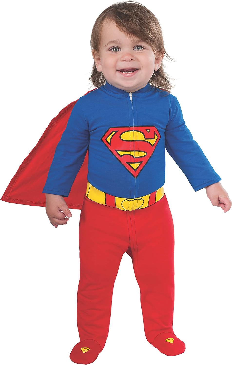 DC Superheroes Baby Costume for Boys Ages 0-12 Months