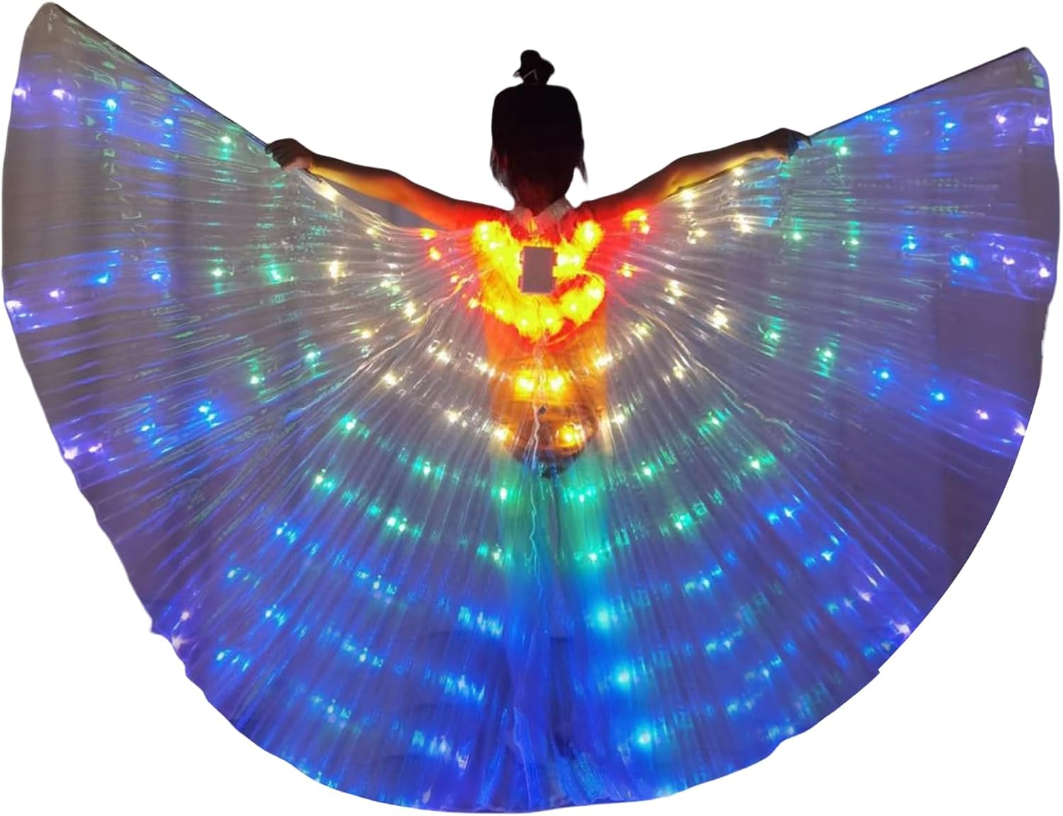 Kaskamo Girls LED Butterfly Wings Costume