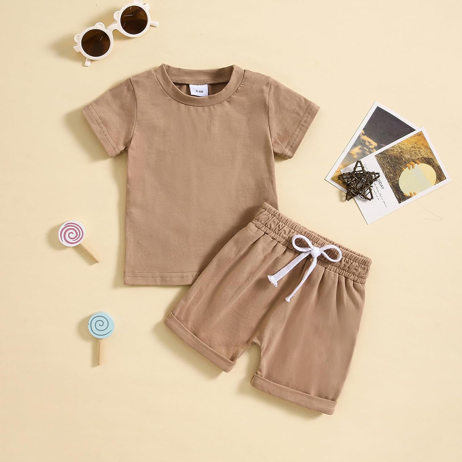 Toddler Boys Short Sleeve T-Shirt Shorts Set