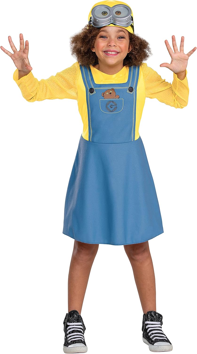 Hi Disguise Bob Minion Girl Costume