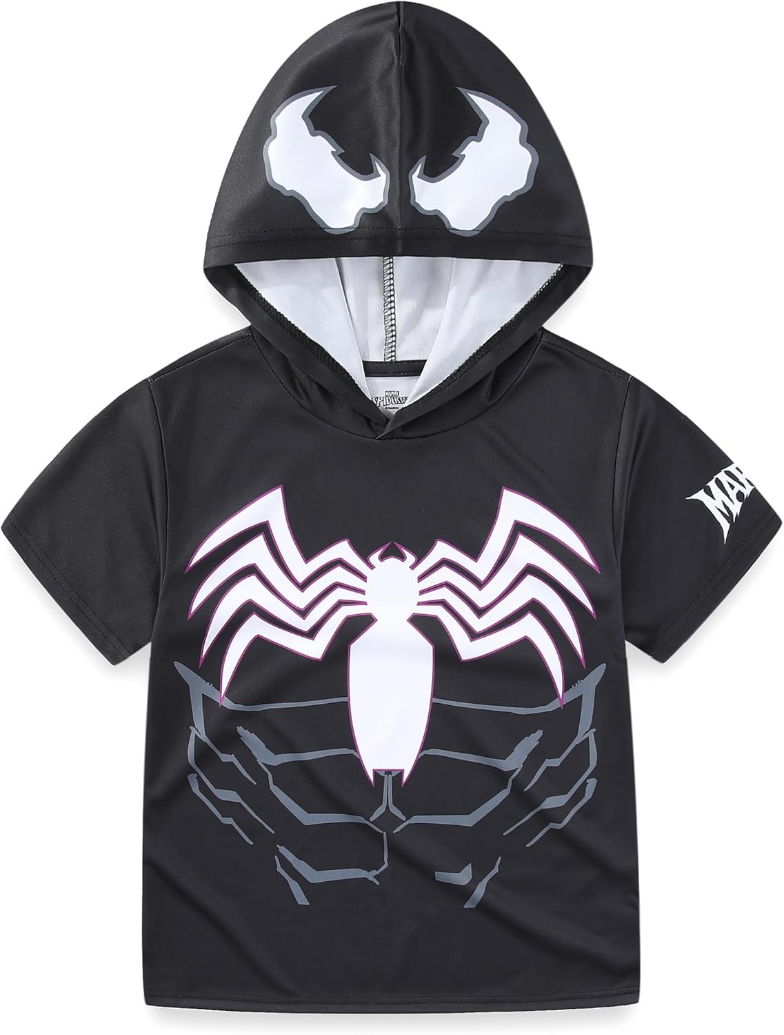 Marvel Spider-Man Venom Boys Mens Spandex hoodie set