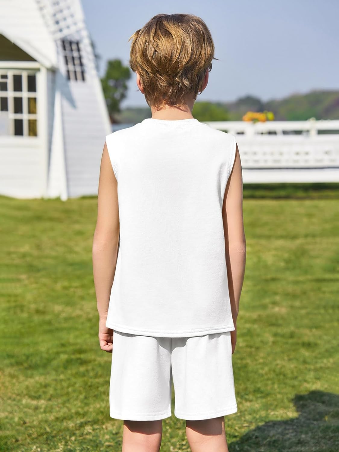 Haloumoning Boys 2-Piece Summer Outfits
