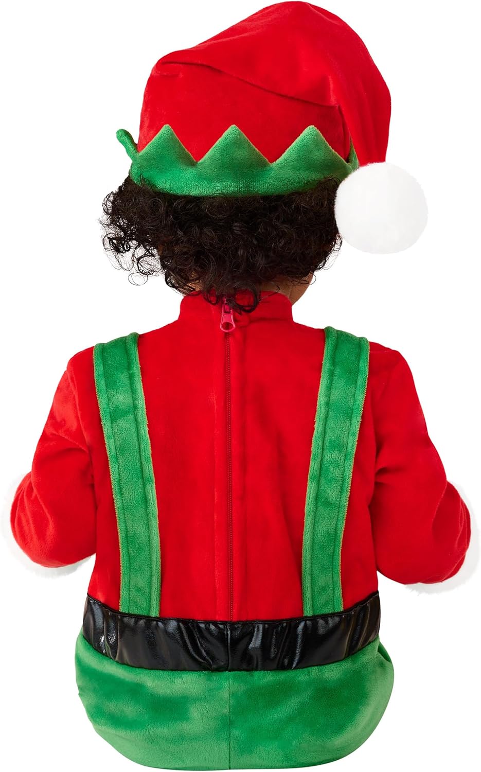 Spirit Halloween Baby Elf Jumpsuit Costume - Festive Cozy Kids Halloween