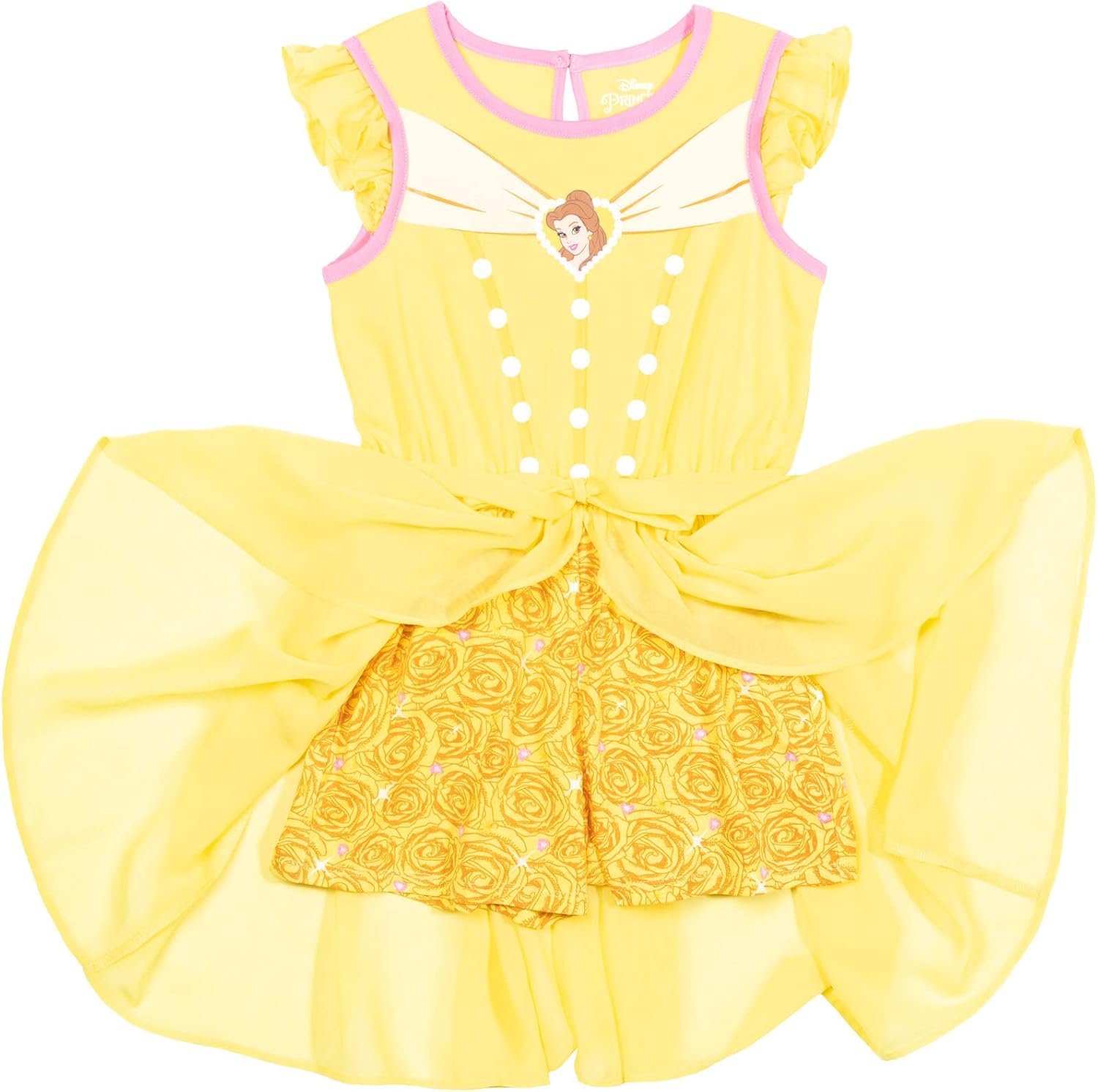 Disney Princess Girls Romper Skirt Overlay