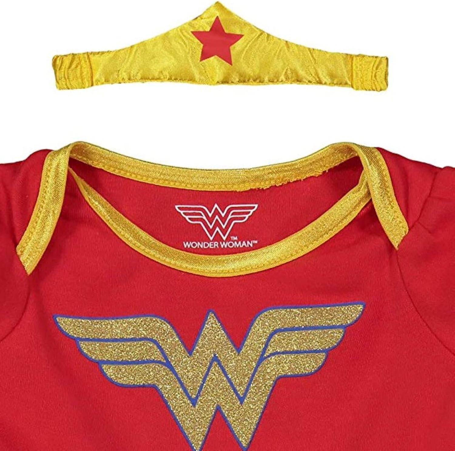 Wonder Woman Justice League Cosplay Body suit for Baby Girls