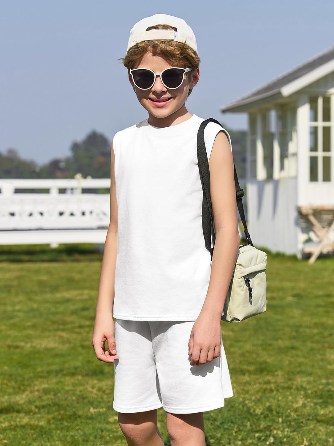 Haloumoning Boys 2-Piece Summer Outfits