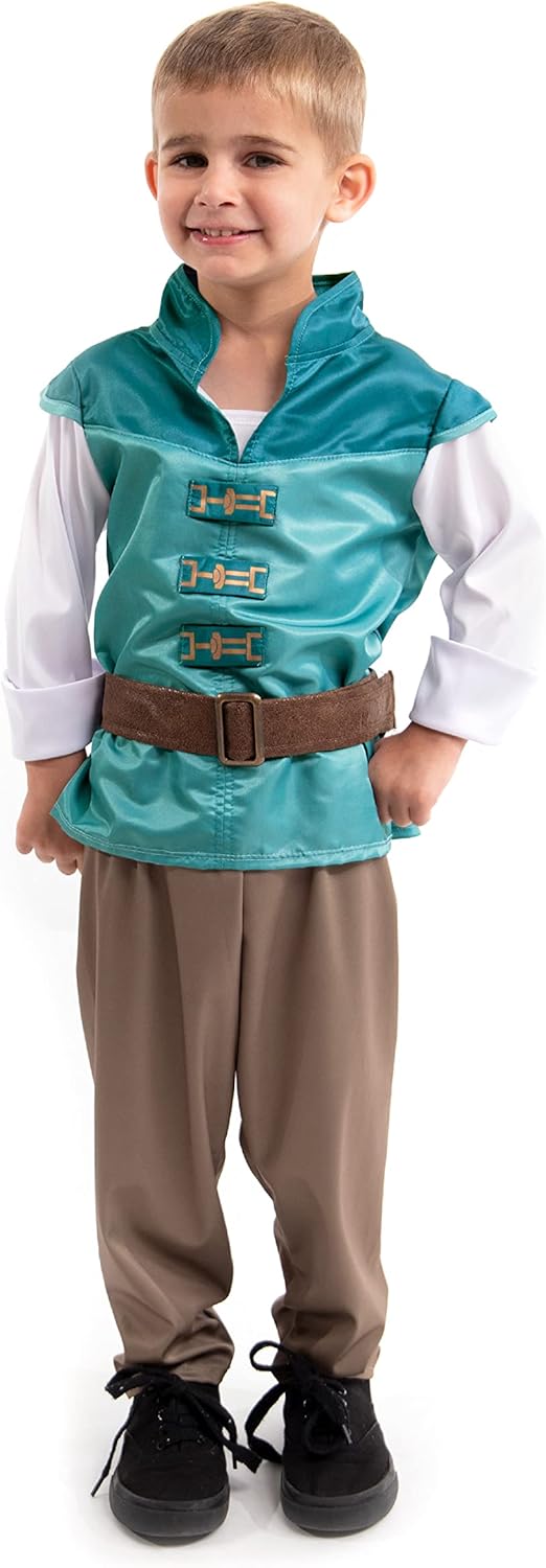 Little Adventures Tower Prince Costume for Girls Machine Washable