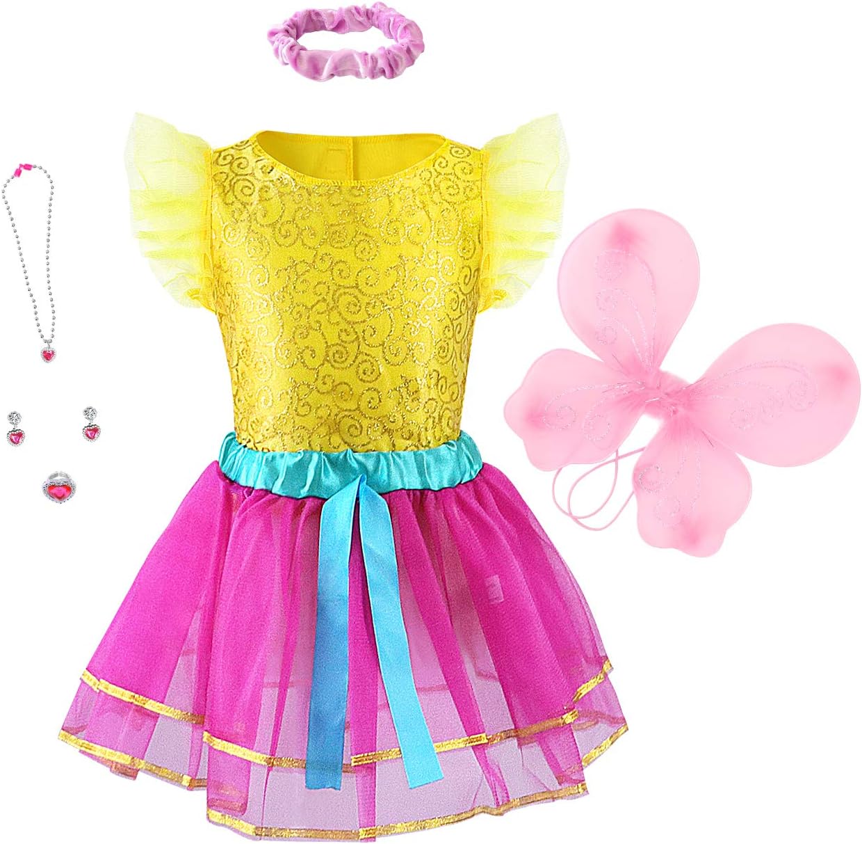 Curious Kids Princess Play Set with 24 Unique Costumes