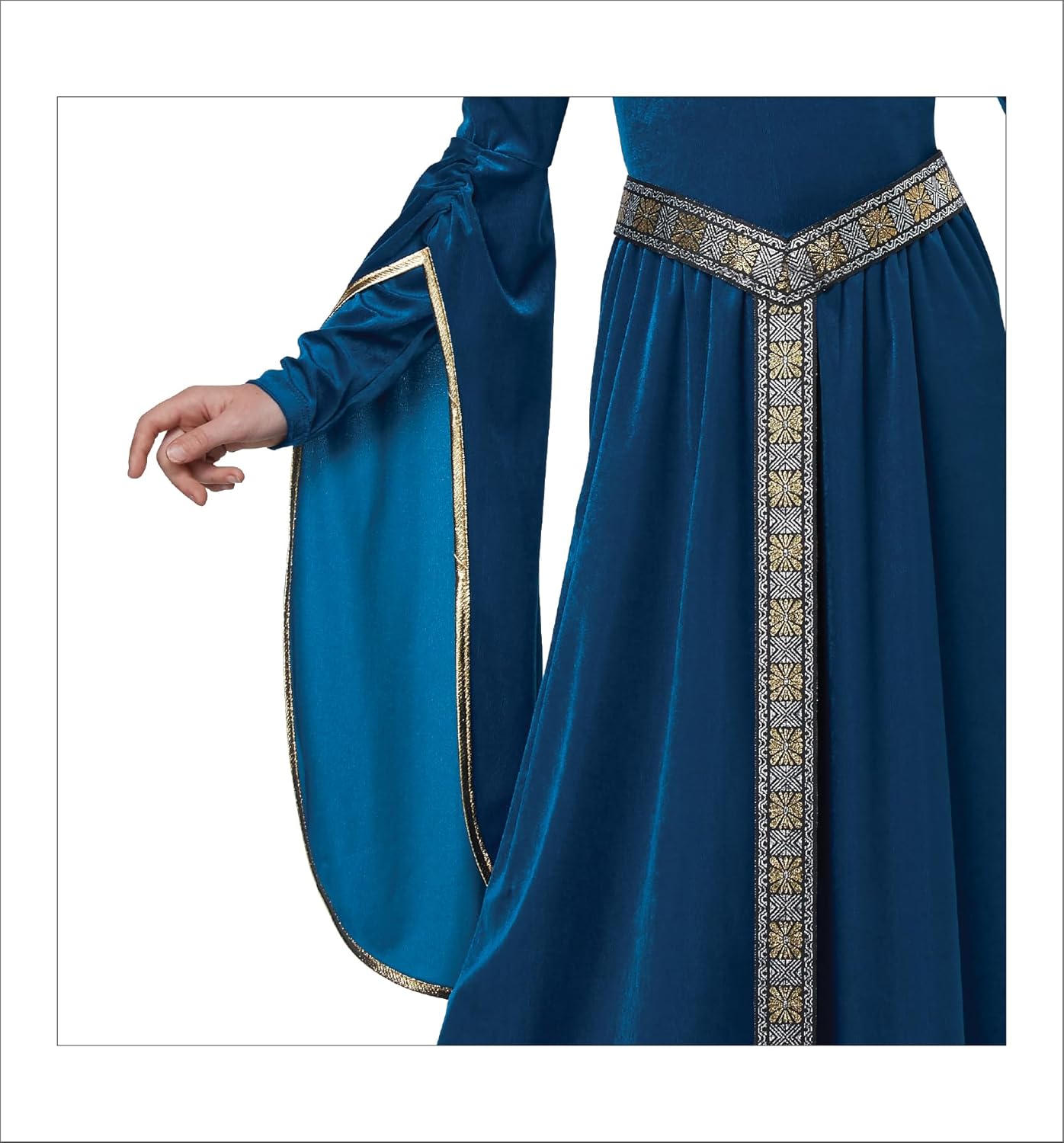 California Costumes Medieval Princess Girls Costume - Medieval Princess Set 19