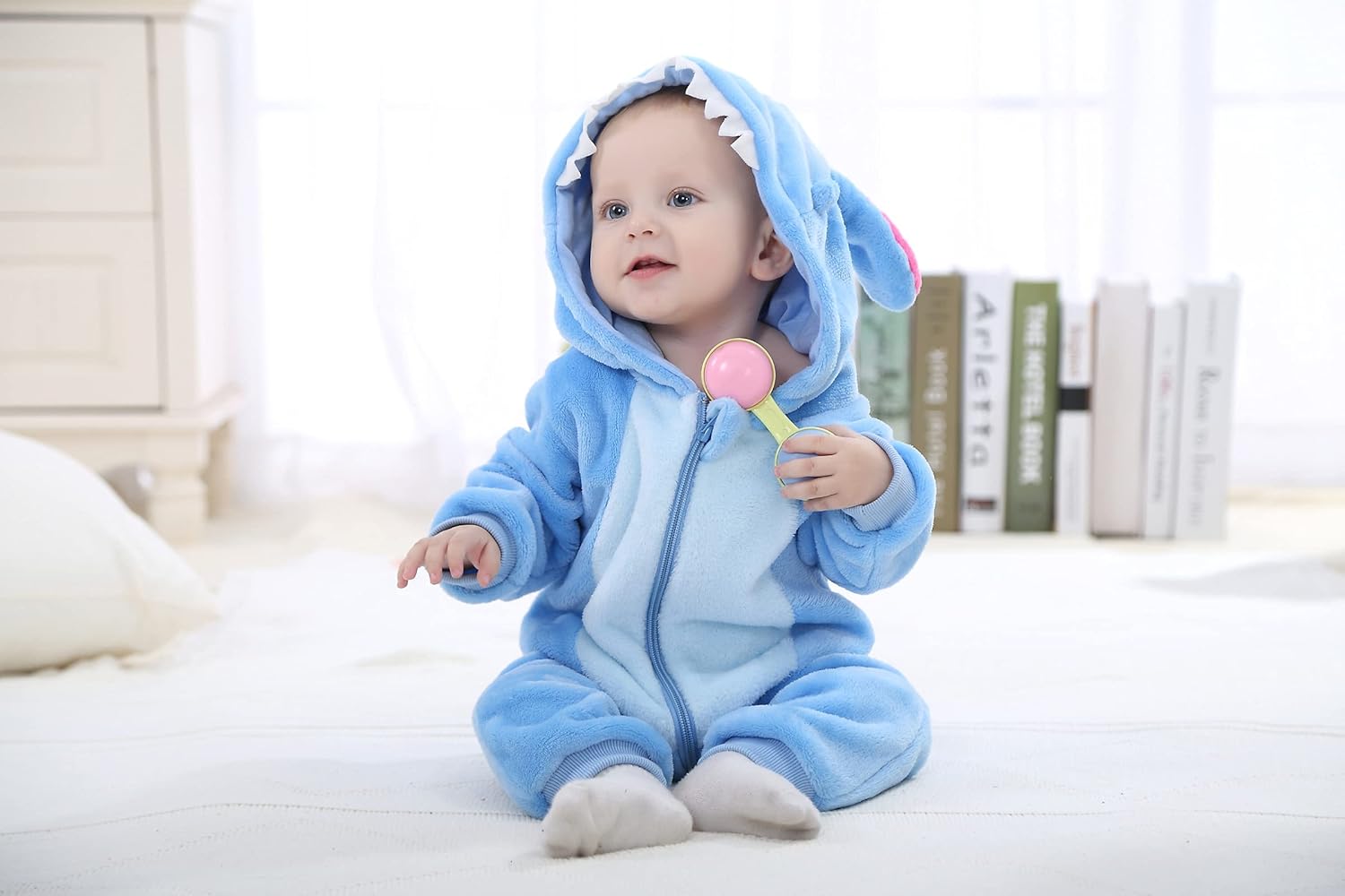 CUTE Halloween Onesie for Babies - Unisex Flannel Animal Onesie