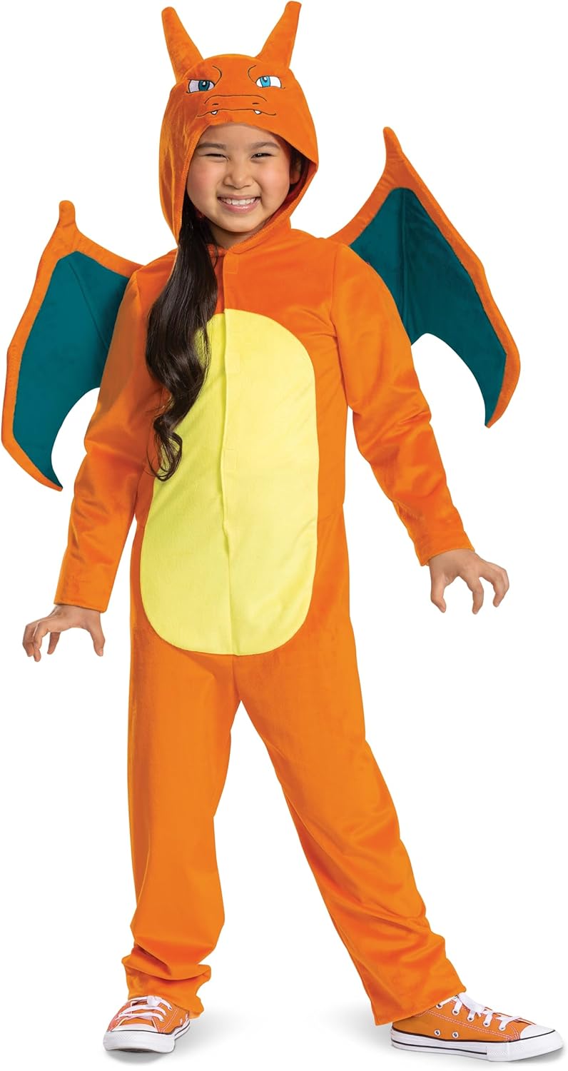 Disguise Charizard Costume for Kids Redefining Halloween Fire Retardancy